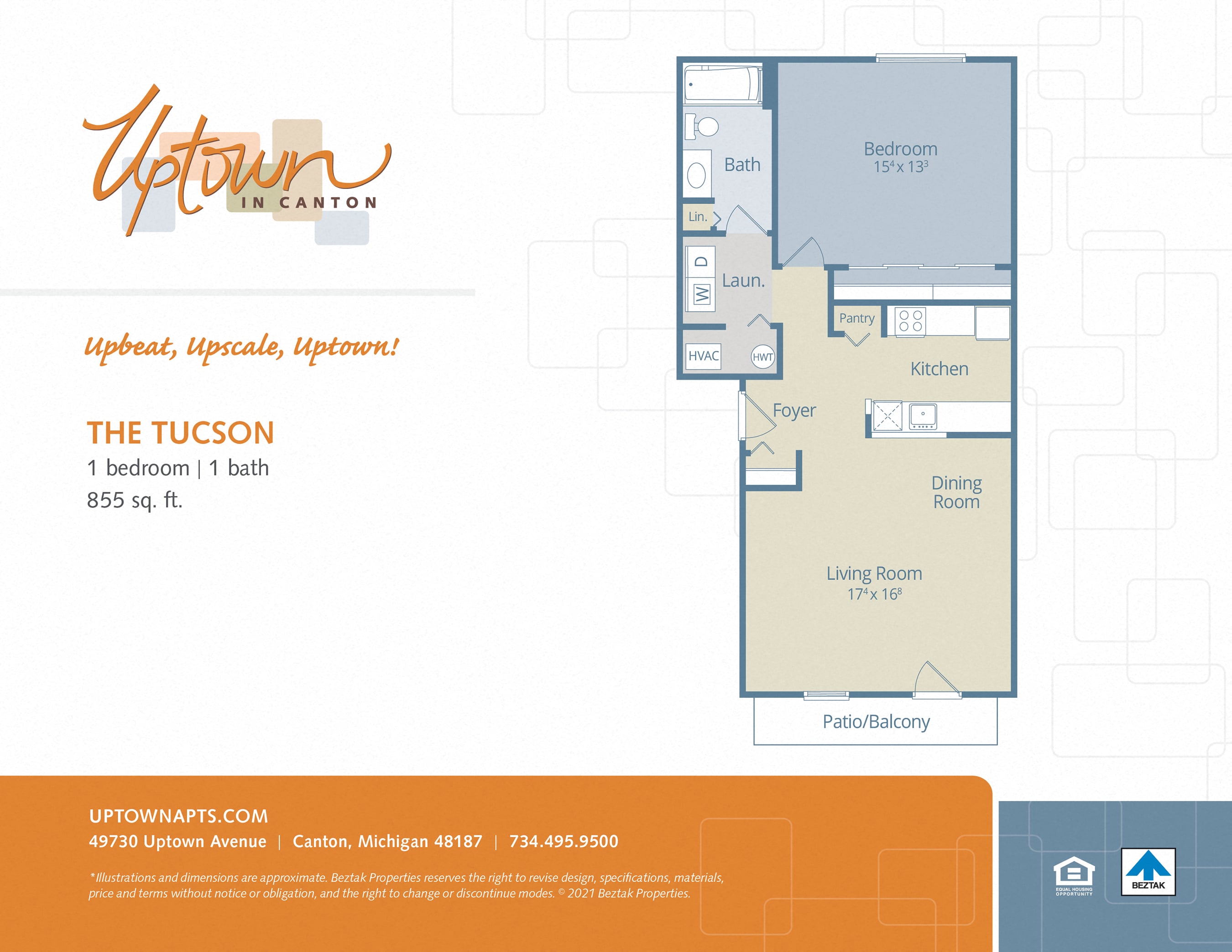 The Tucson floor plan